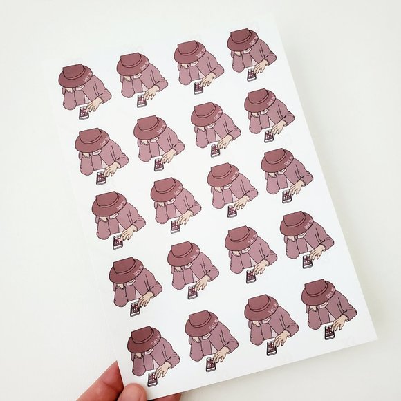 LB030 Posh State of Mind Sticker [Price Firm] - Picture 3 of 8